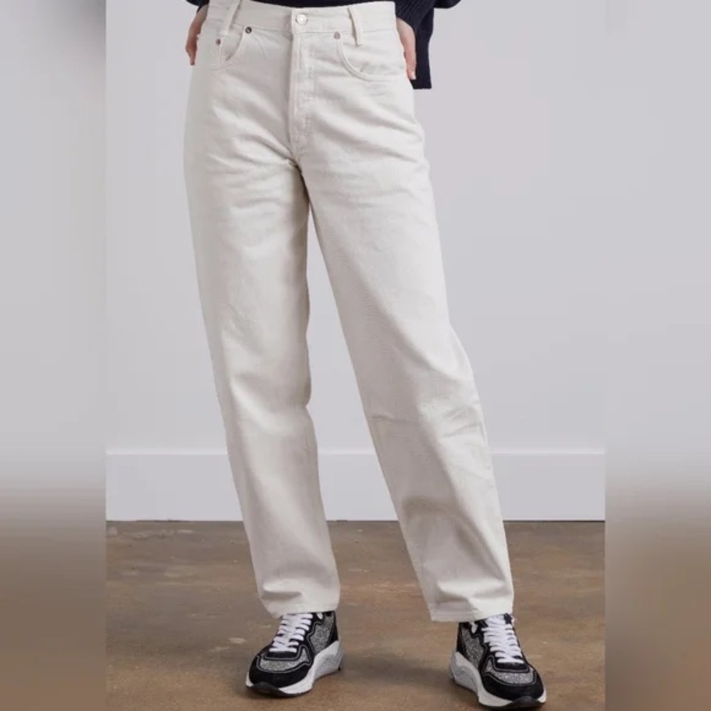 Agolde tapered baggy jeans ecru 29
